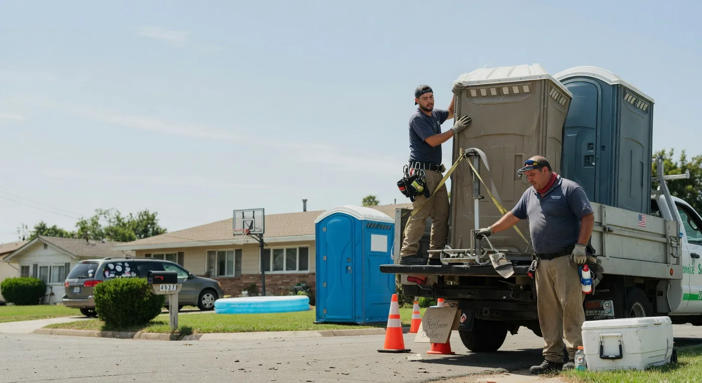 Porta Potty Rental in Baxter Springs, KS near me