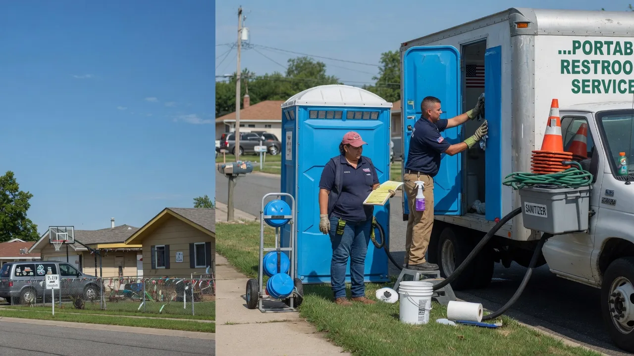 Portable Toilet Rental in Baxter Springs, KS near me